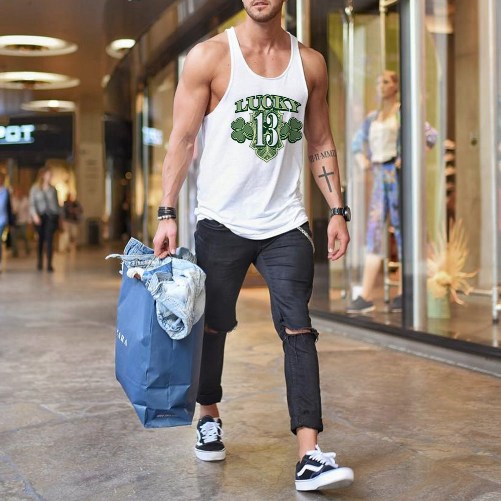 St. Patrick's Day Men's Lucky Tank Tops