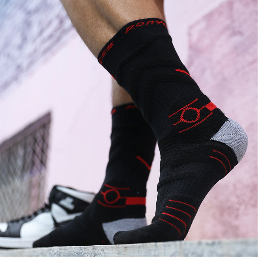Men's Basketball Sports Crew Socks