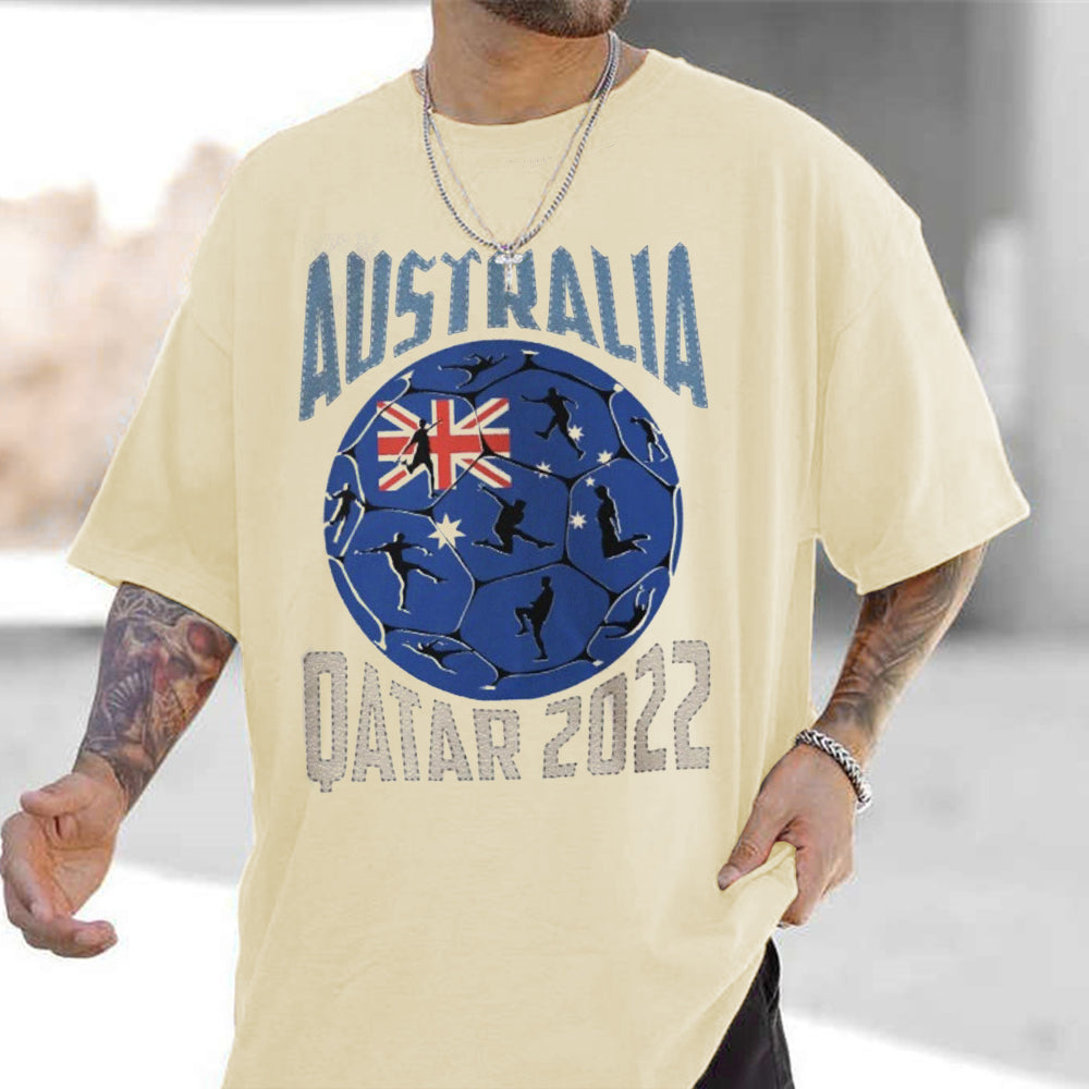 2022 The World Cup Men's Streetwear T-Shirts