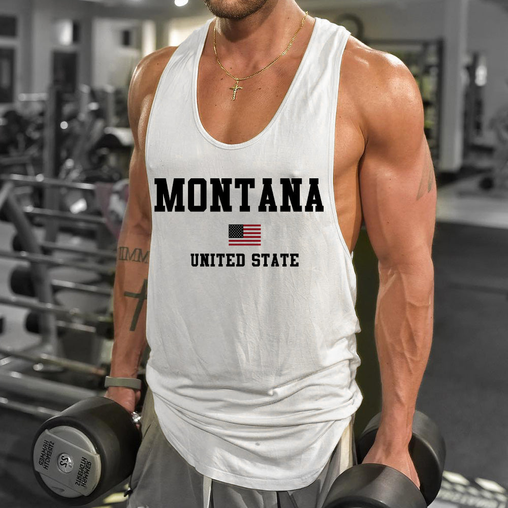 Montana Men's Street Casual Tank Top