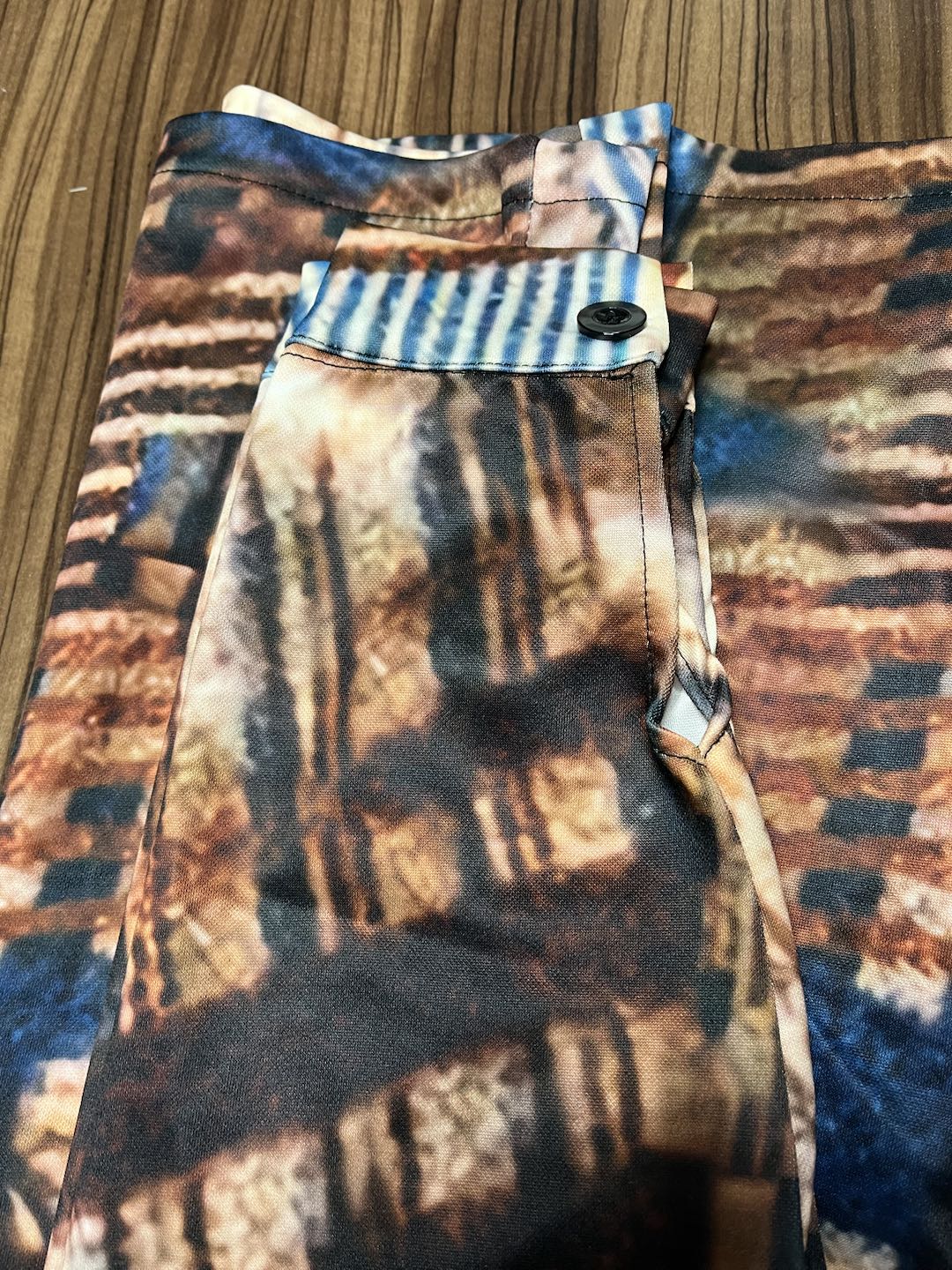 Clearance-Men's Printed Button Down Shirt
