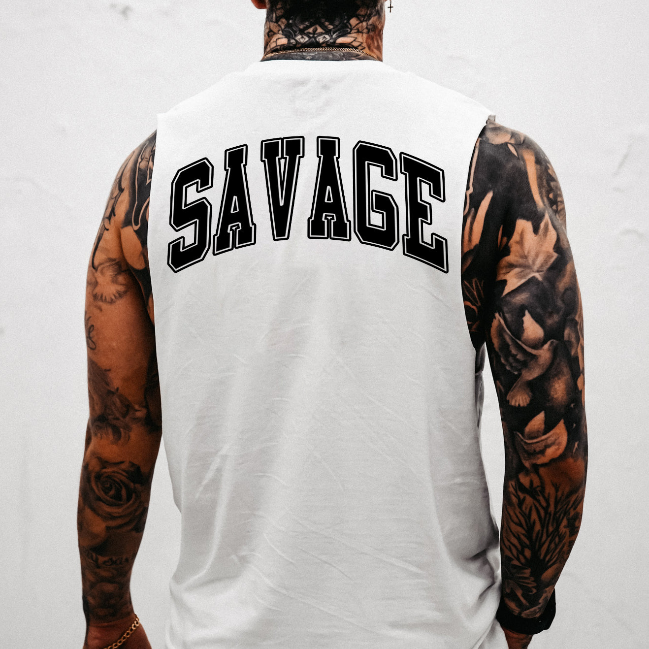 Savage Men's Streetwear Casual Tank Top