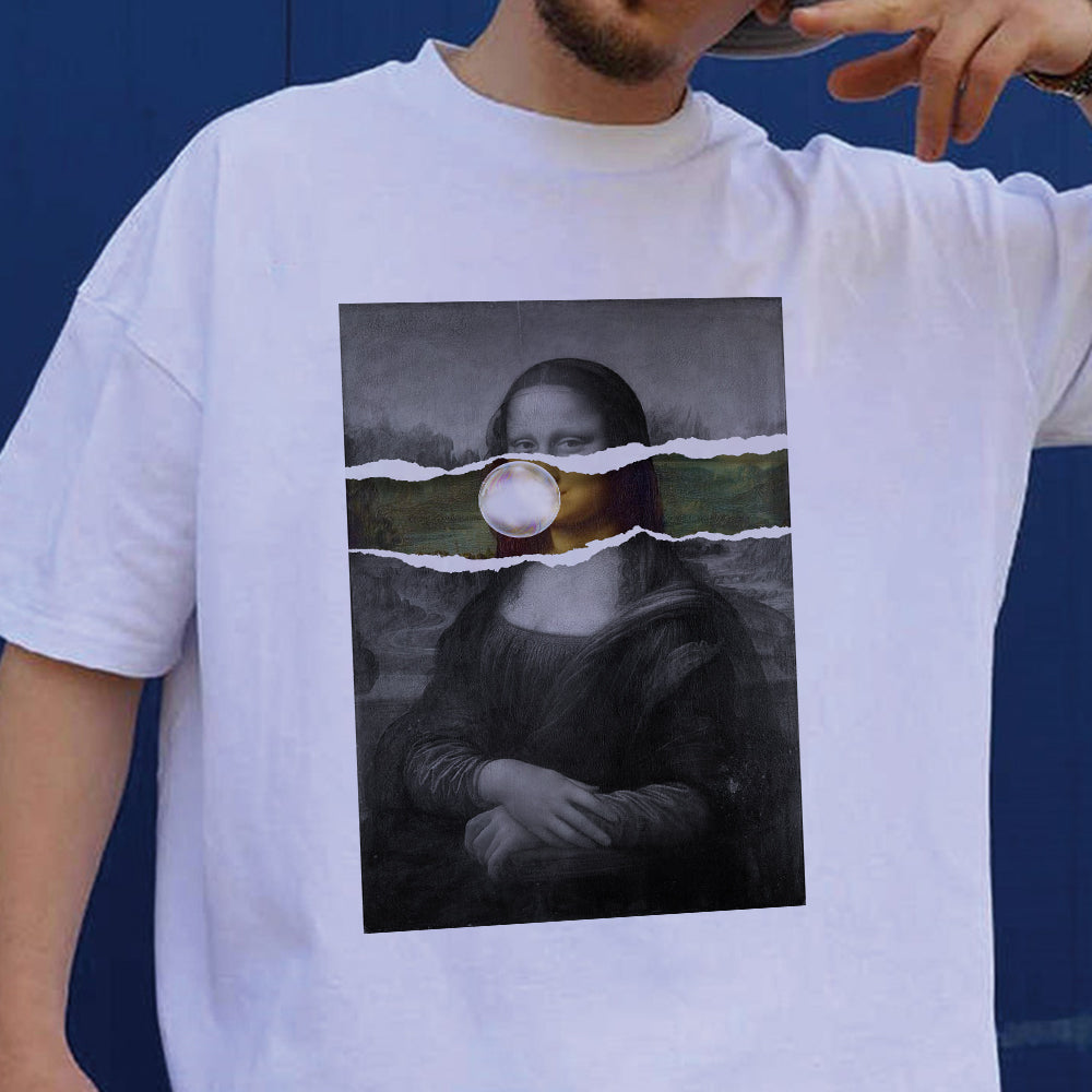 NOVAROPA™ Spoof Art Creative Print Men's T-Shirt