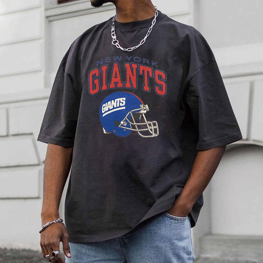Giant Graphic Print Casual Men's T-Shirt