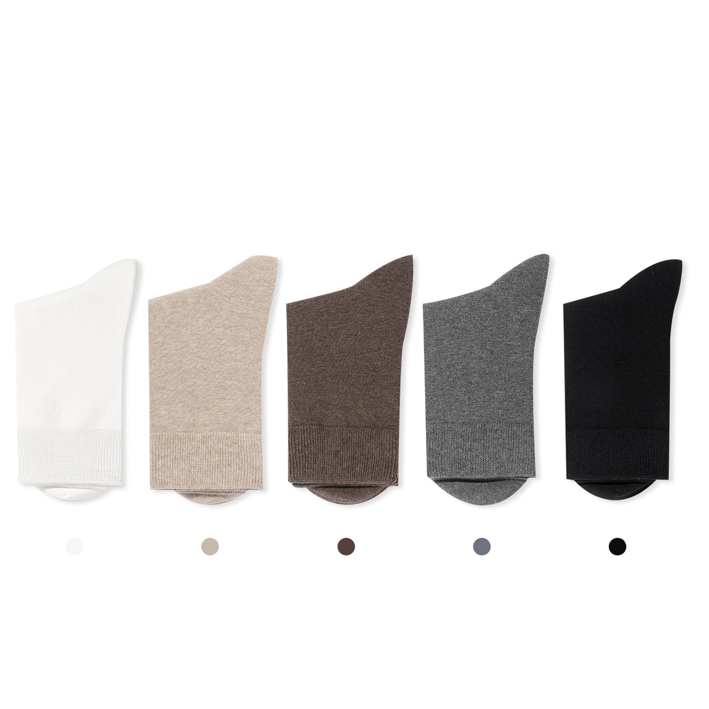 Men's 5-Pairs Crew Socks
