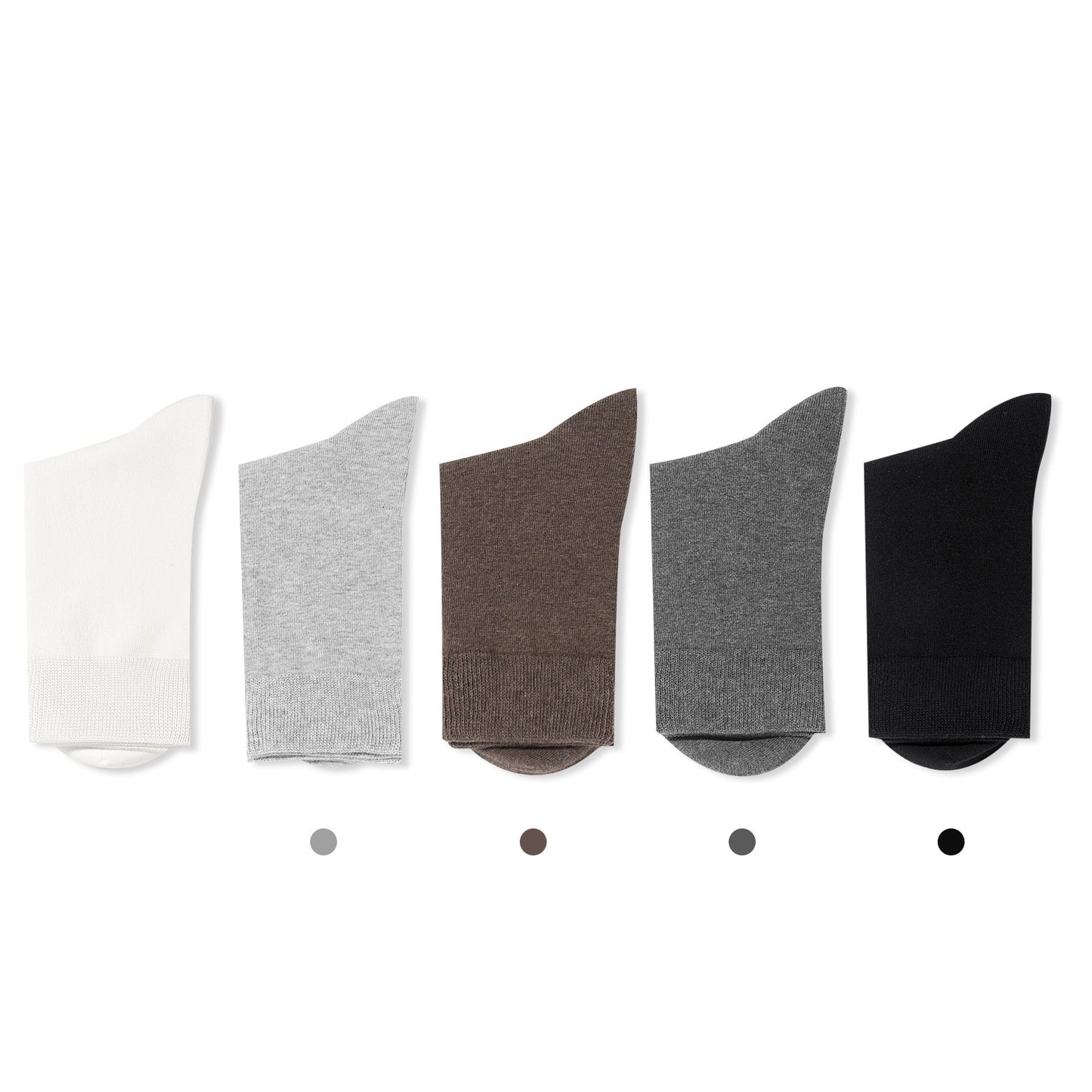 Men's 5-Pairs Crew Socks