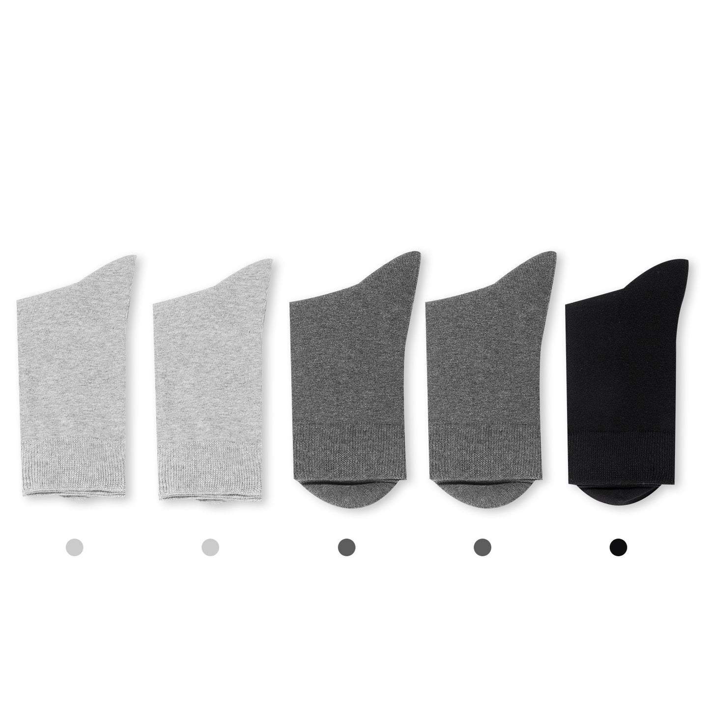 Men's 5-Pairs Crew Socks