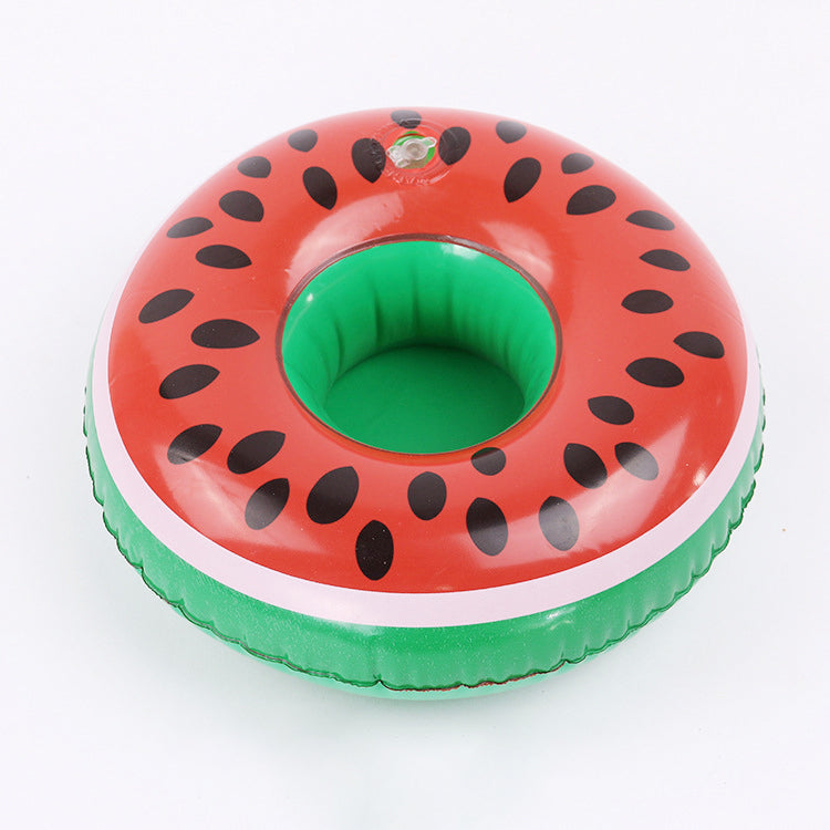 Inflatable Water Coaster Floating Drink Cup Holder