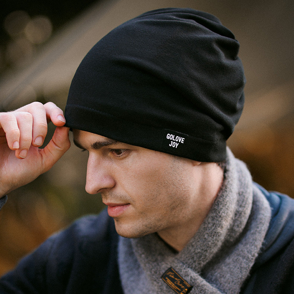 Men's Fashion Fleeced Beanie Hat