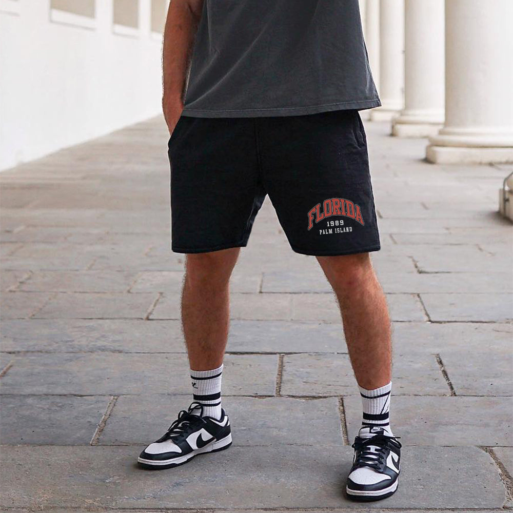 Florida Men's Streetwear Fashion Sport Tracksuits
