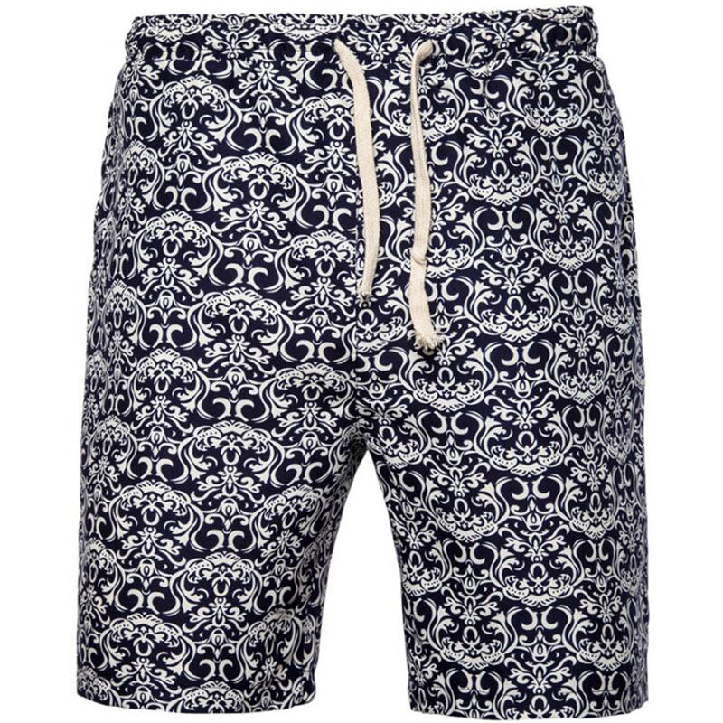 Men's lapel Print Two-piece Suit