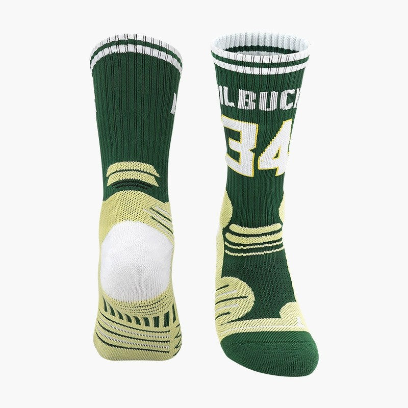 Men's Basketball Sports Crew Socks