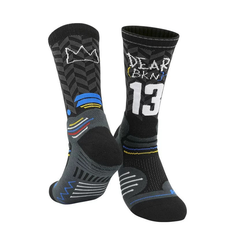Men's Basketball Sports Crew Socks