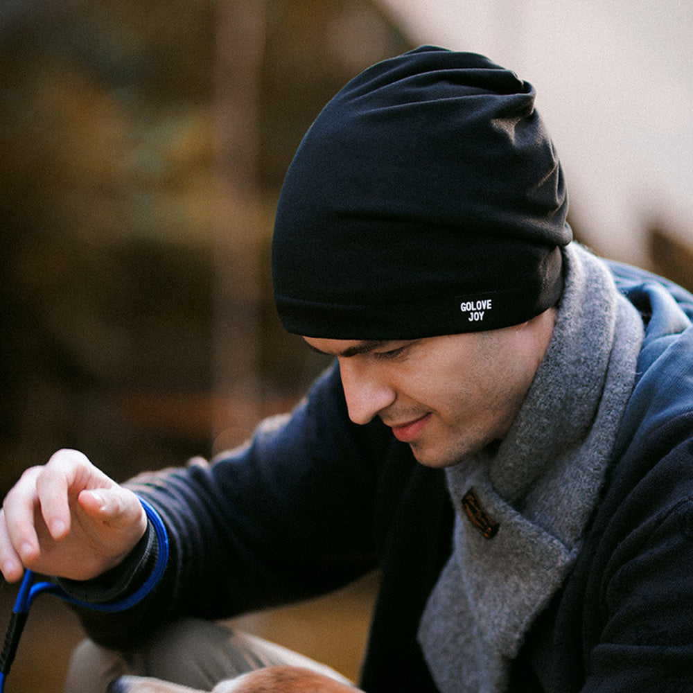Men's Fashion Fleeced Beanie Hat