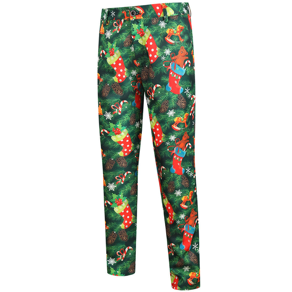 Clearance- Men's Christmas Party Costume 3 Piece Opposuit