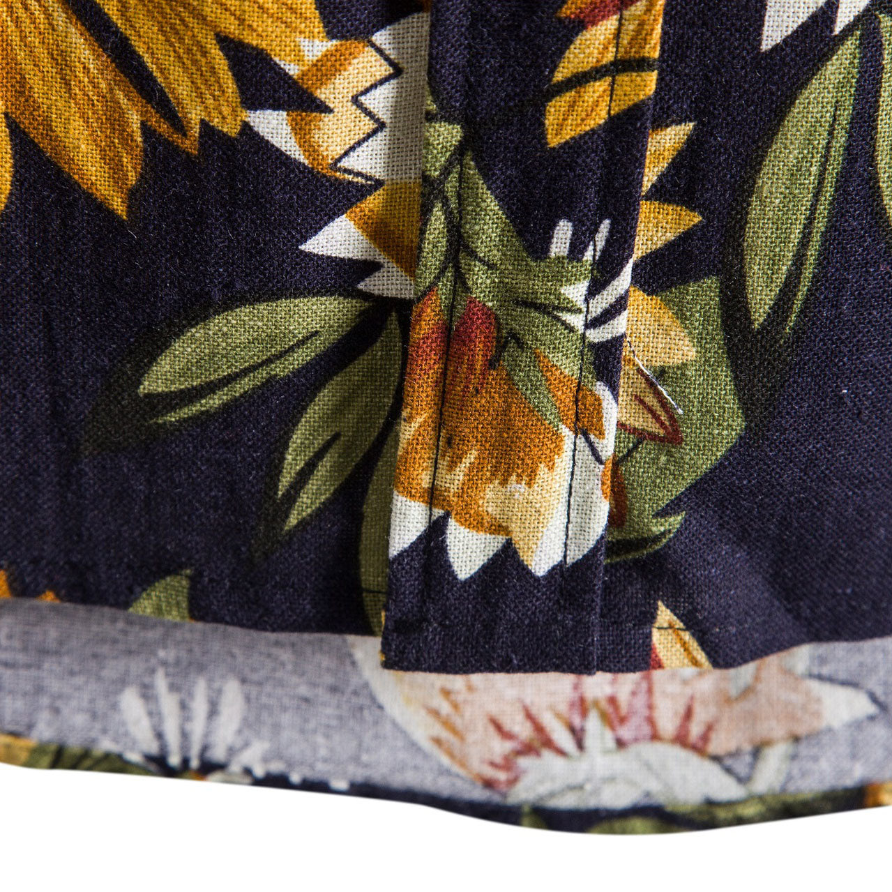 Casual Hawaiian Beach Resort Style Sunflower Print Shirt