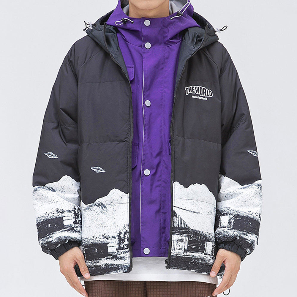 Men's Fashion Hoode Puffer Jackets