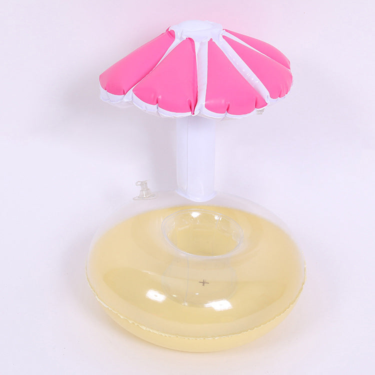 Inflatable Water Coaster Floating Drink Cup Holder