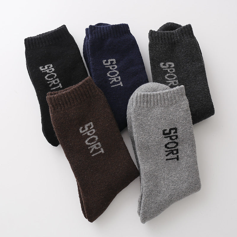 Men's 5-Pairs Crew Socks
