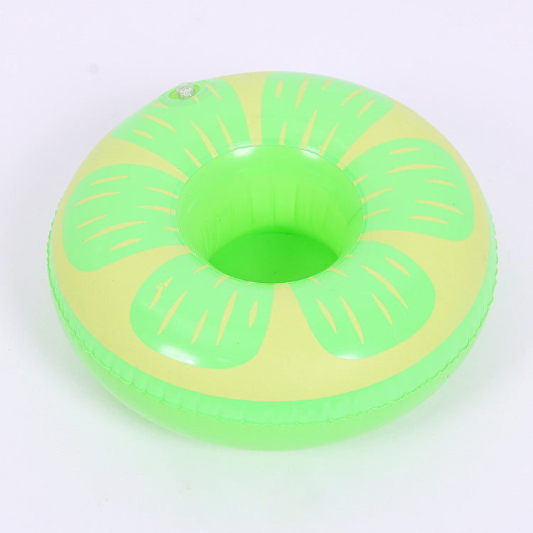 Inflatable Water Coaster Floating Drink Cup Holder