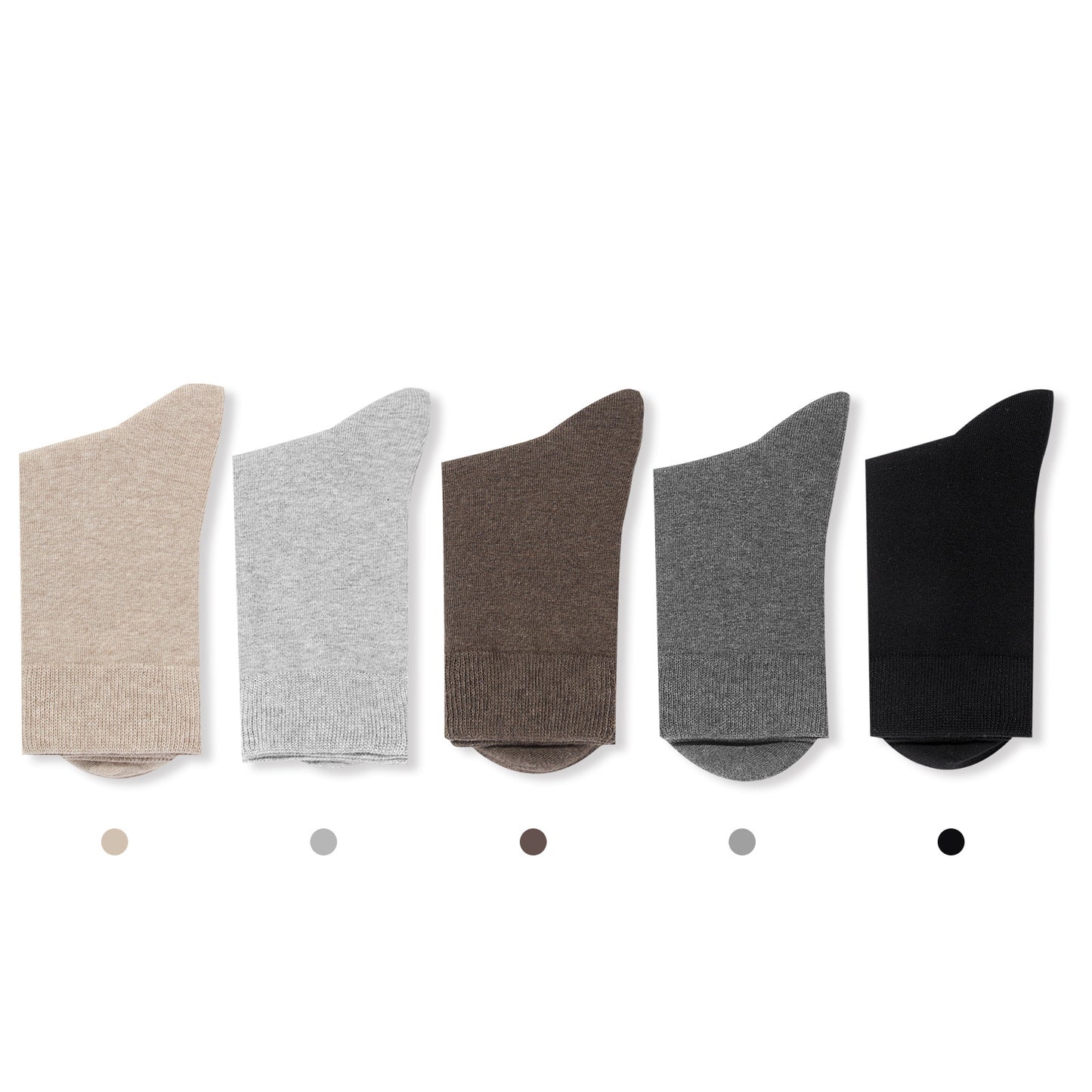 Men's 5-Pairs Crew Socks
