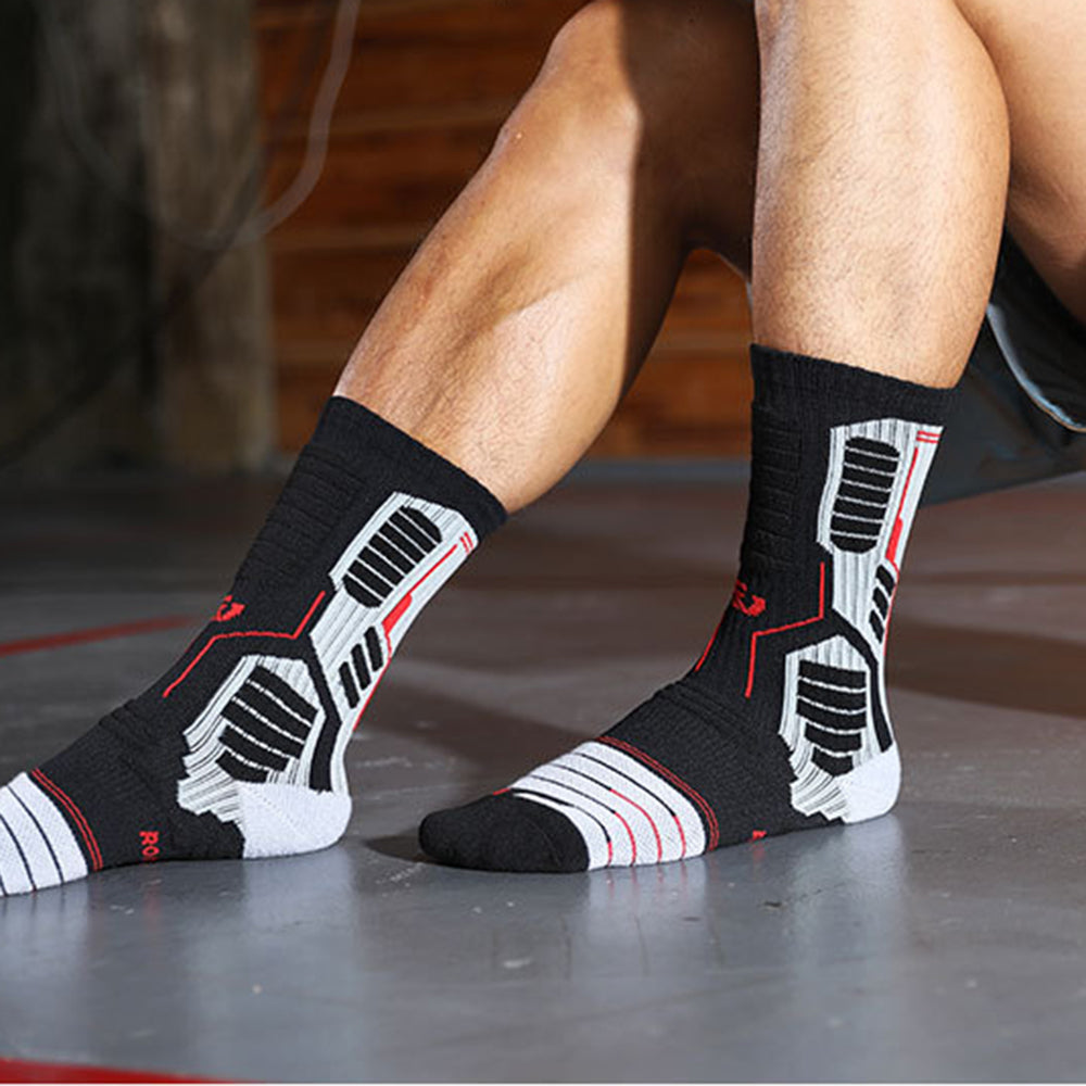 Men's Basketball Sports Crew Socks