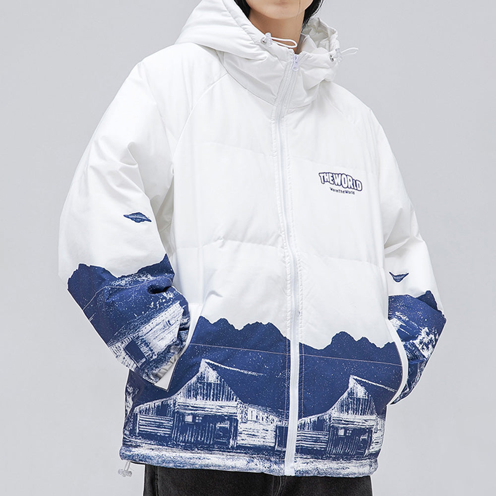 Men's Fashion Hoode Puffer Jackets