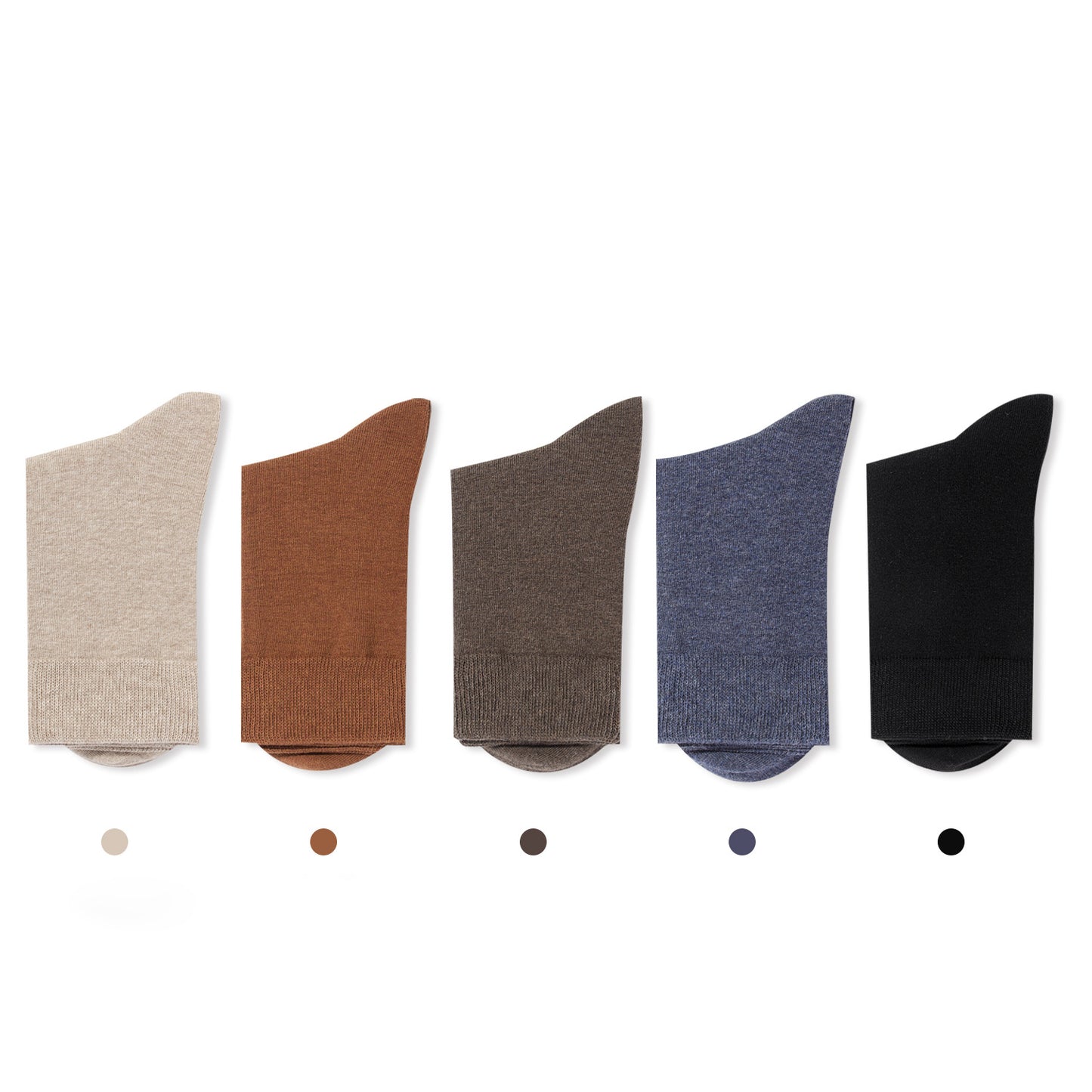 Men's 5-Pairs Crew Socks