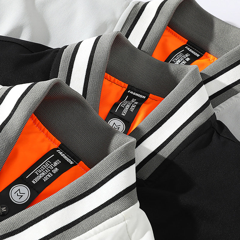 Cotton Padded Embroidered Bomber Jacket American Baseball Uniform