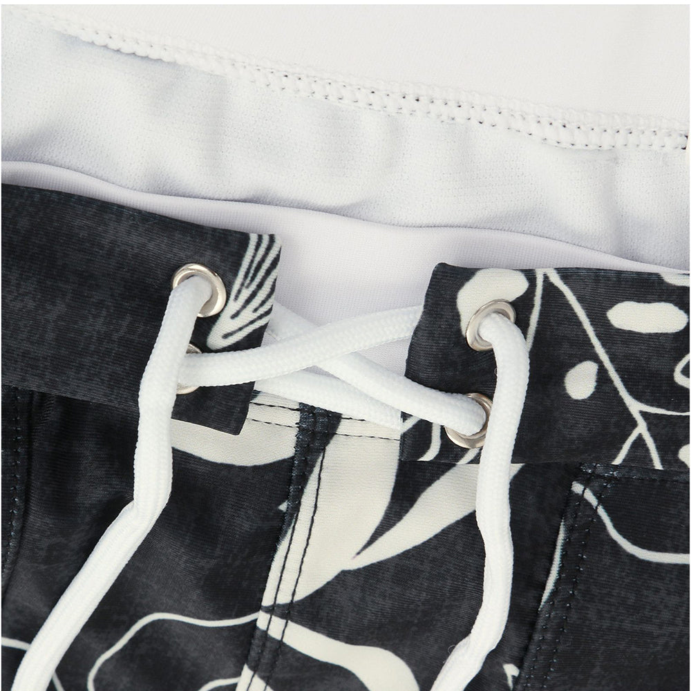 Men's Summer Drawstring Swim Trunks