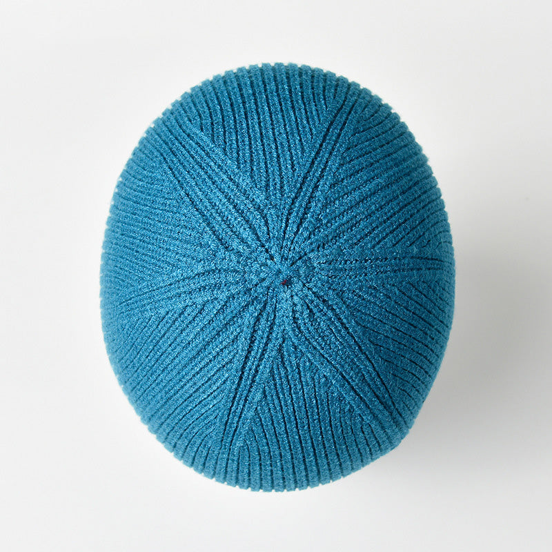 Rib Jacquard Men's Beanie Hat