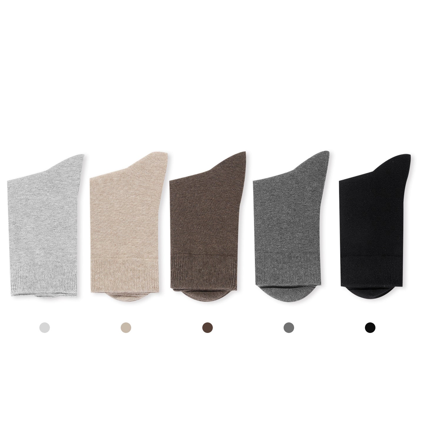 Men's 5-Pairs Crew Socks