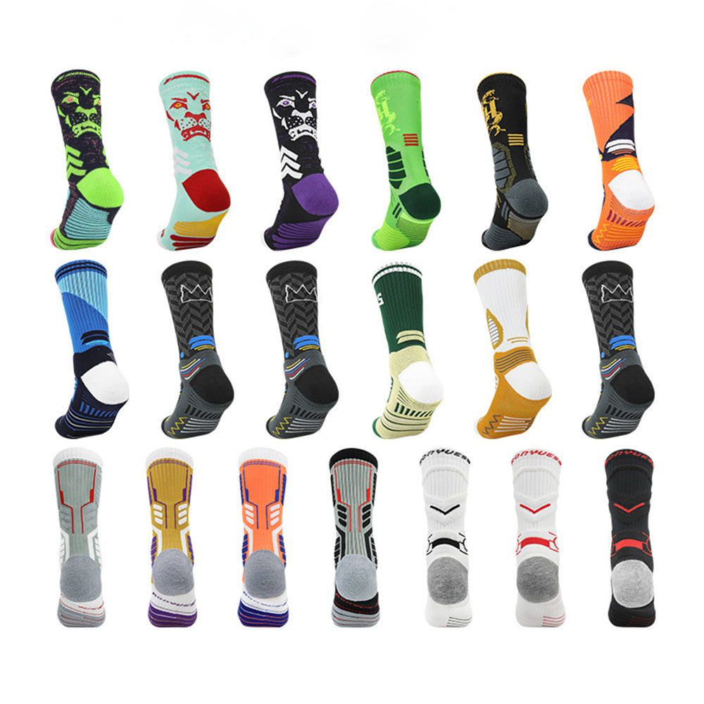 Men's Basketball Sports Crew Socks