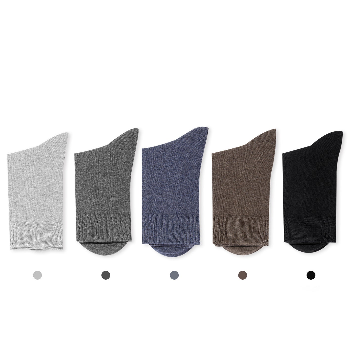 Men's 5-Pairs Crew Socks
