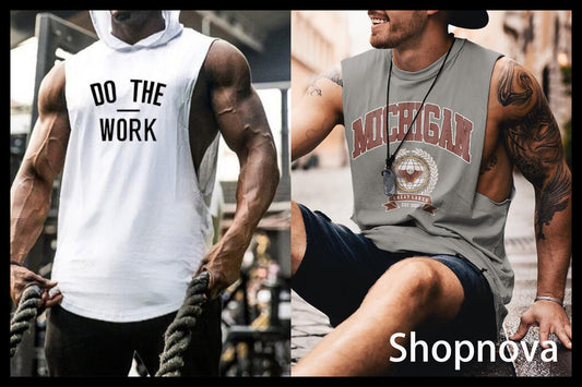 How to choose a stylish men's muscle shirt--Shopnova