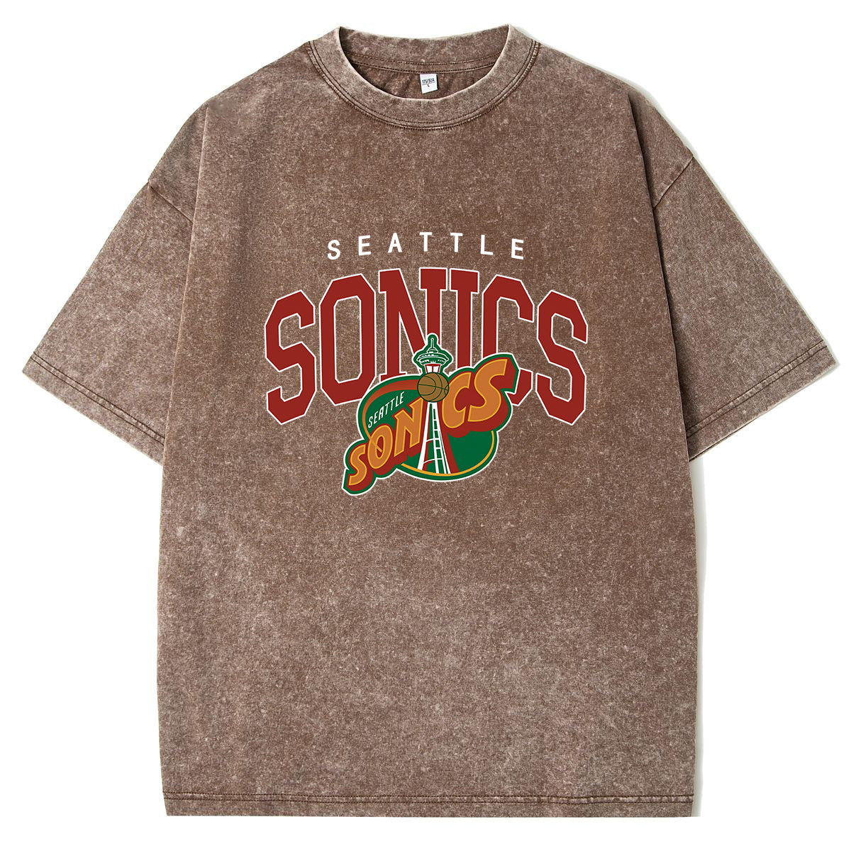 Sonics Men's Vintage Streetwear Short Sleeve T-shirts