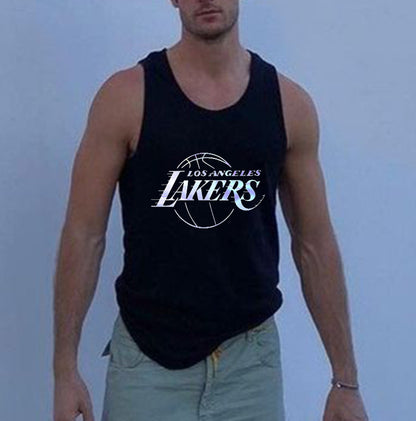 LA Lakers Basketball Men's Streetwear Tank Top