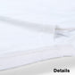 Men's Crew Neck White Cotton T-Shirt