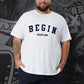 Begin Again Men's Casual T-Shirt