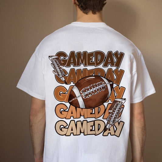Football Game Day Men's Cotton T-shirt