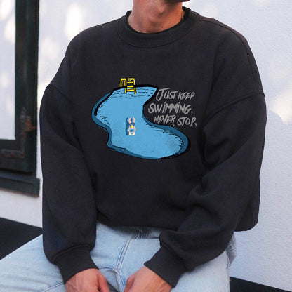 ACE2™ Just Keep Swimming Men's Sweatshirts