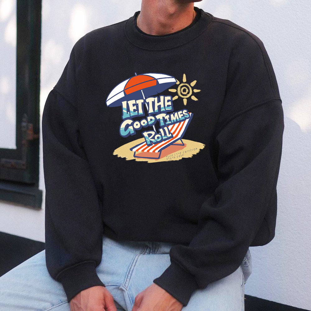 ACE2™ Let The Good Times Roll Holiday Men's Sweatshirt