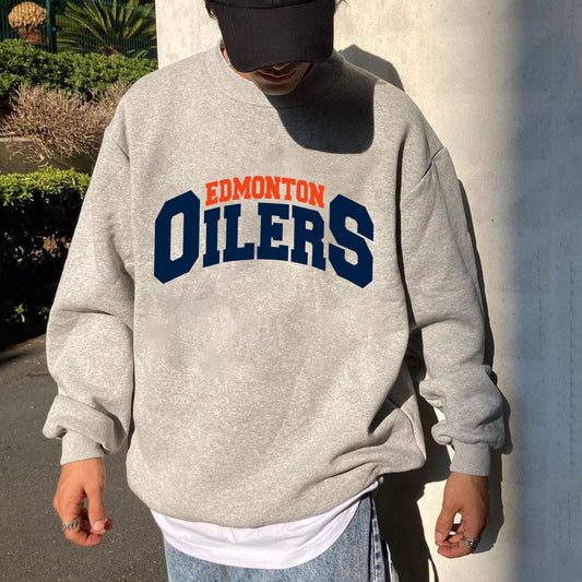 Edmonton Oliers Casual Men's Sweatshirt