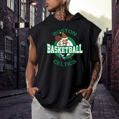 NOVAROPA™ Boston Celtics Basketball Men's Hooded Vest