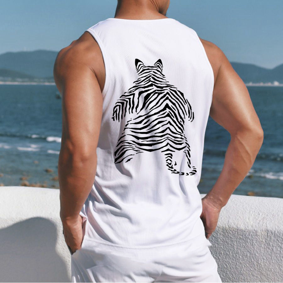 NOVAROPA™ Big G Tiger Men's Tank Top-C