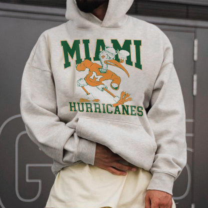 Miami Hurricanes Men's Hoodie Sweatshirt