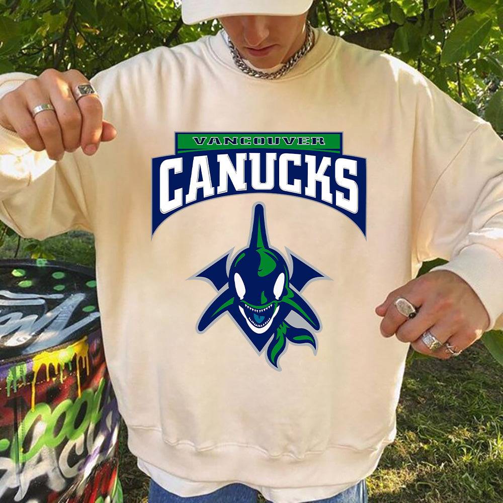 Vancouver Canucks Casual Men's Sweatshirt