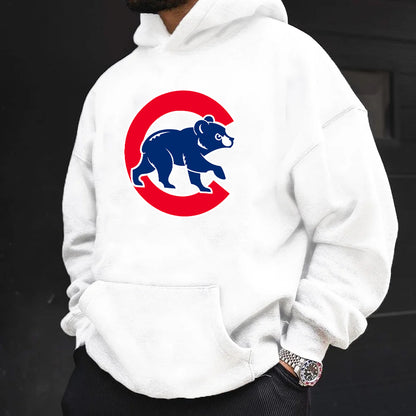 Chicago Cubs Men's Fleeced Hoodie