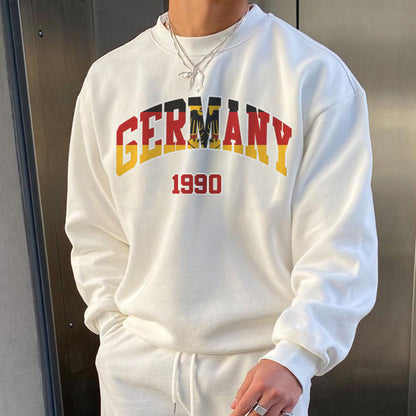 Clearance-Germany 1990 Champions Men's Fleece Sweatshirts-S
