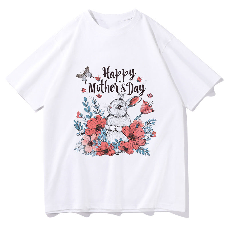Women's Bunny Blooms Mother's Day Tee